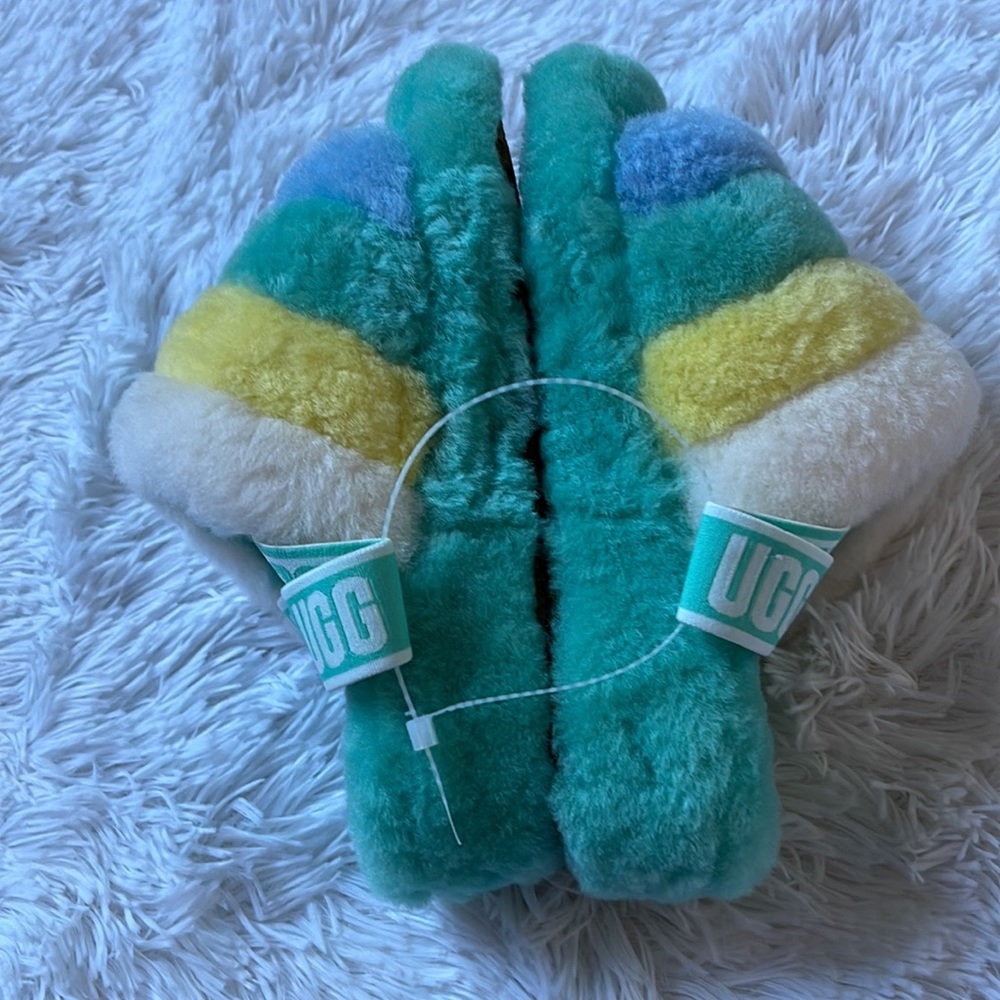 Ugg Yeti Fluff Yeah Multi-Color Slides - image 6